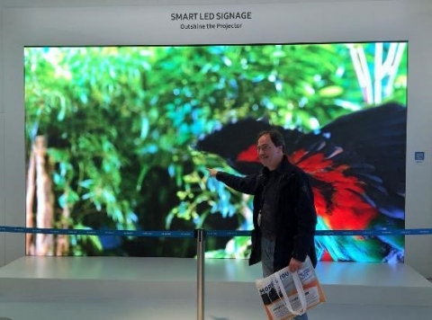 écrans samsung smart signage