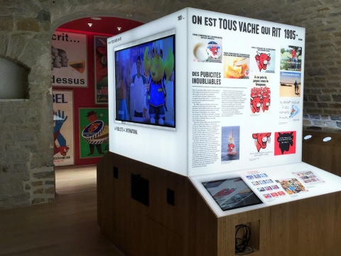 muséographie murs d'images écrans interactifs