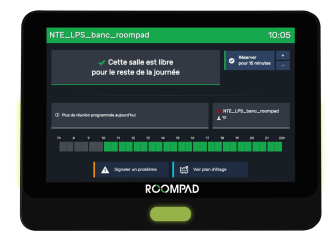 système de réservation de salles de réunion roompad sharingcloud