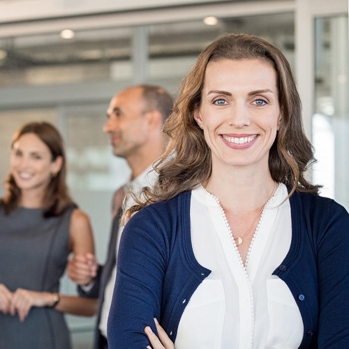 feelgood manager femme souriante